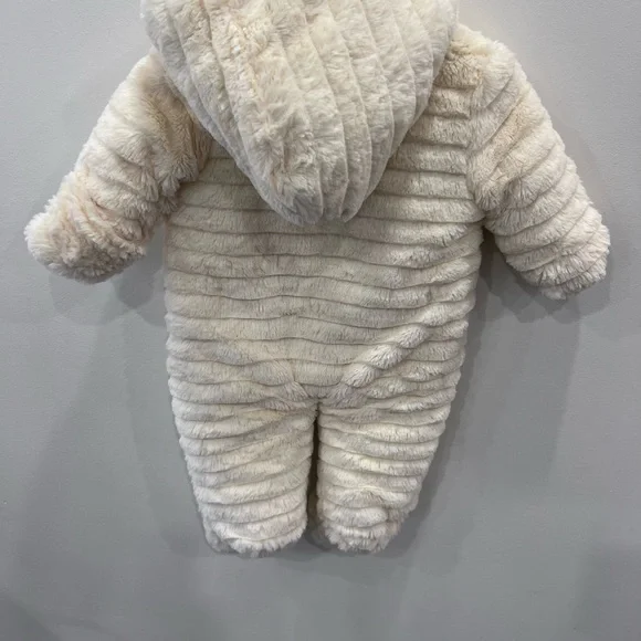 Catherine Malandrino Cream Kids fleece lined snow suit - Picture 6 of 7